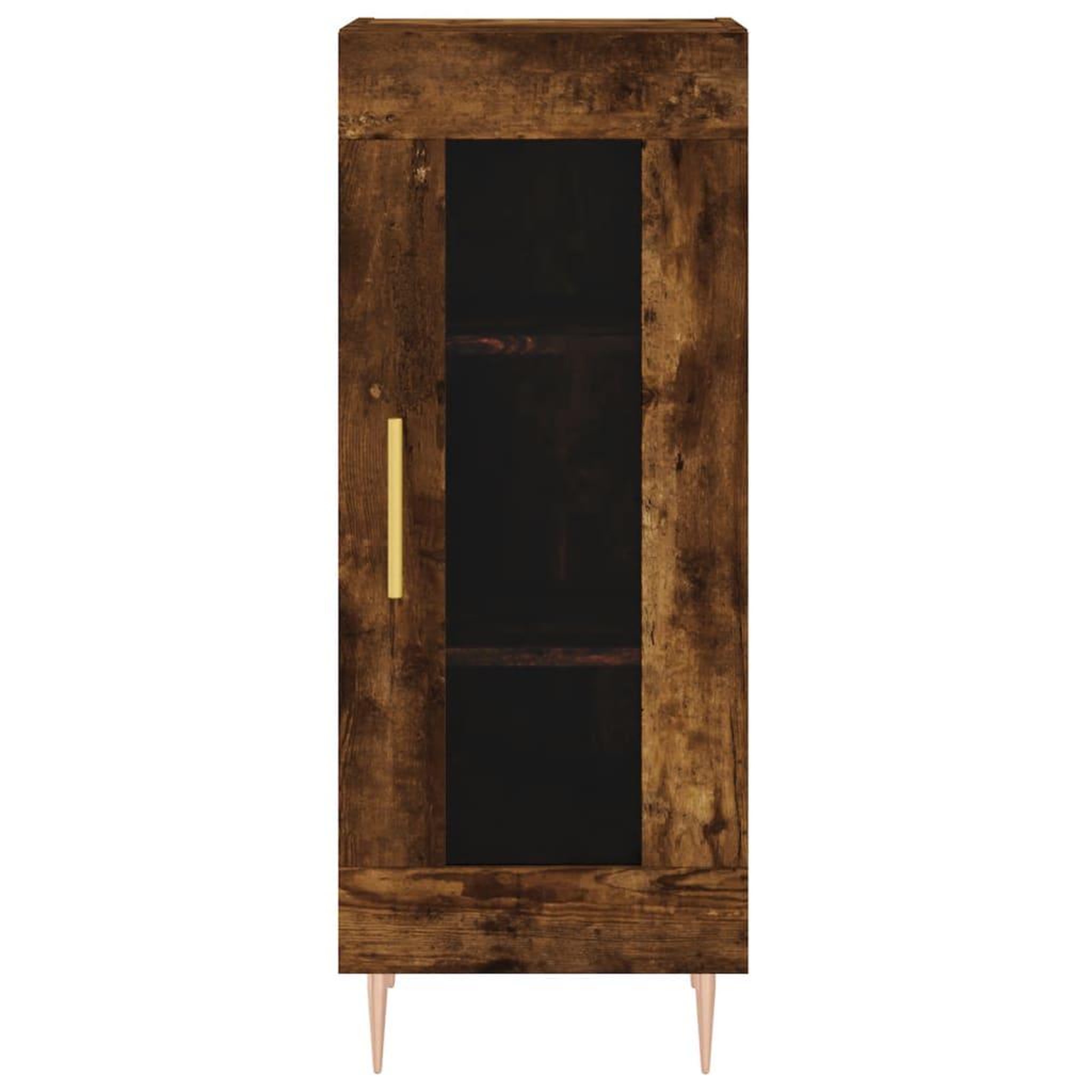 Voir la diapositive 5 : VIDAXL Buffet Chene fume 34,5x34x90 cm Bois d'ingenierie