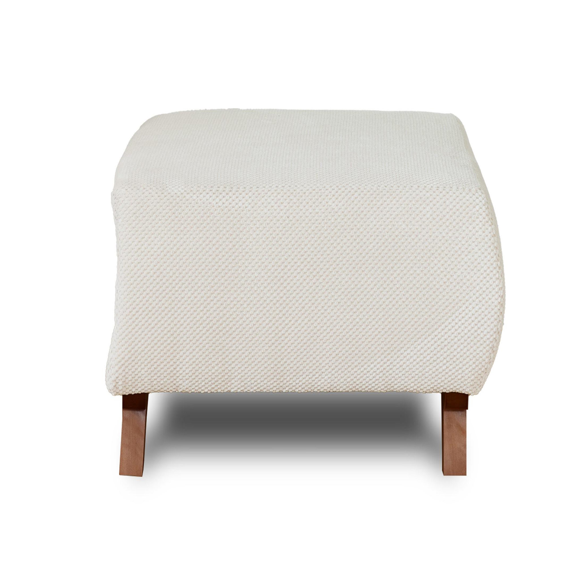 Voir la diapositive 1 : BEST MOBILIER Cristal - pouf modulable - 65 cm - en velours texturé