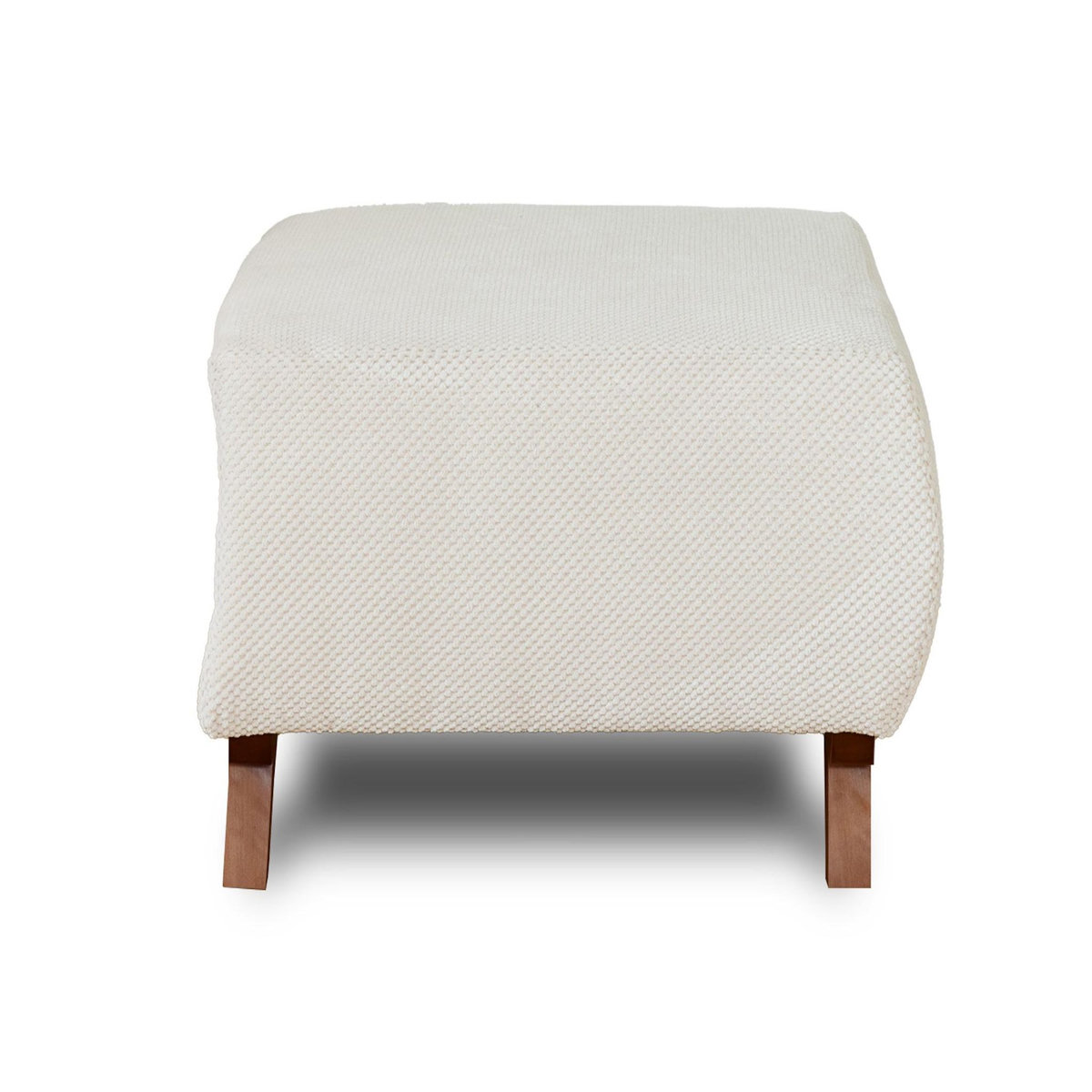 BEST MOBILIER Cristal - pouf modulable - 65 cm - en velours texturé