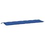 Voir la diapositive 4 : VIDAXL Coussins de banc jardin lot de 2 bleu 200x50x7 cm tissu Oxford