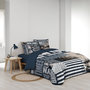 Voir la diapositive 2 : Douceur d'Intérieur Housse de couette 240x220 + 2 taies BROOKLYN 100% coton