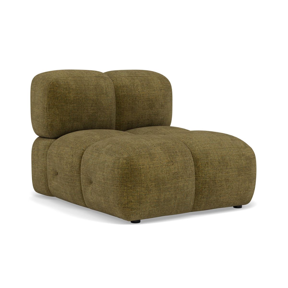 LISA DESIGN Grace - module d'assise en velours texturé