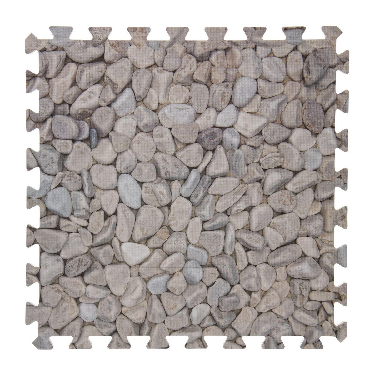 WERKAPRO Dalle pour piscine imprimé galet  50x50cm  1cm épaisseur 8 pièces WERKA PRO