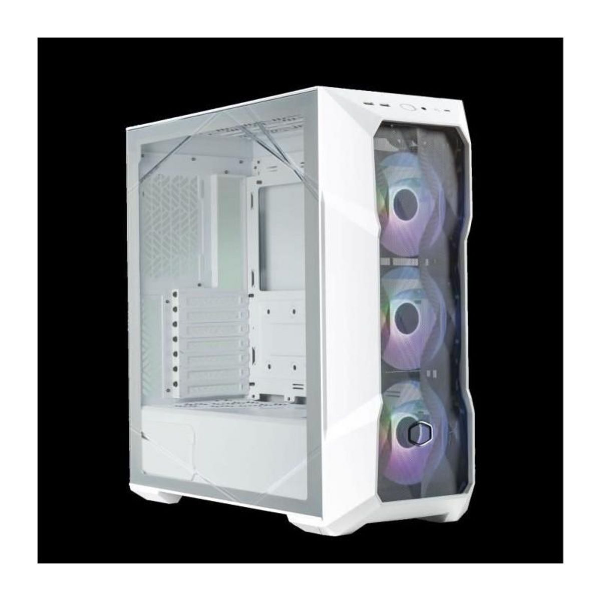 Cooler Master Boitier PC - COOLER MASTER - TD500 Mesh white