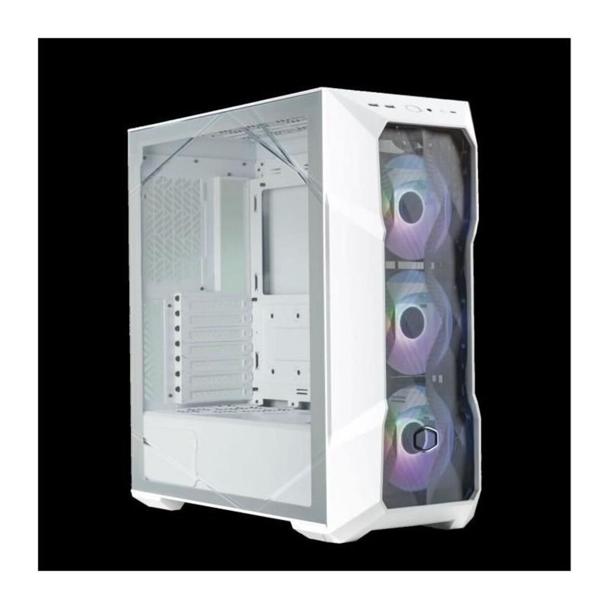 Cooler Master Boitier PC - COOLER MASTER - TD500 Mesh white