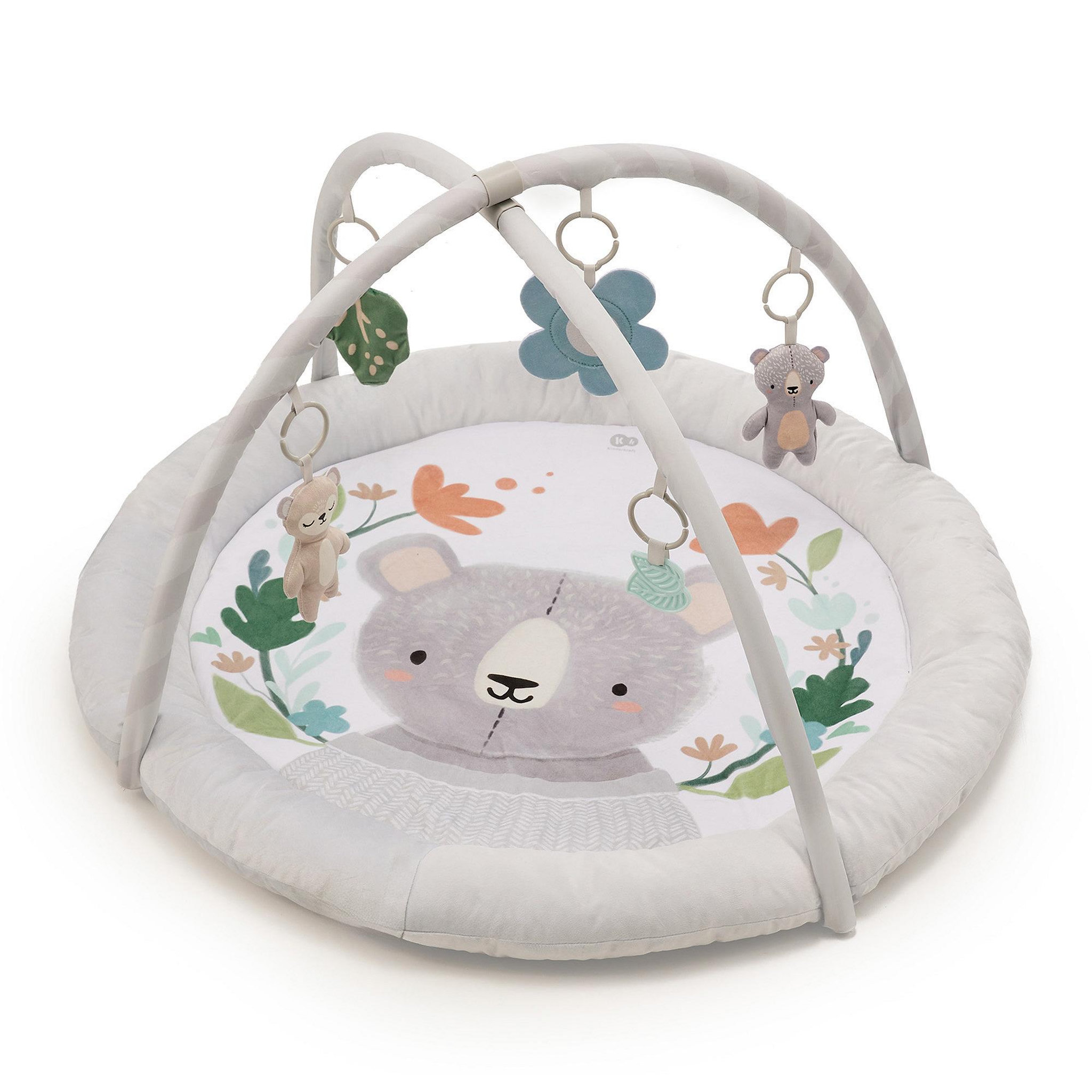 Voir la diapositive 1 : KINDERKRAFT Tapis d'éveil doux avec jouets d'activation et arceaux