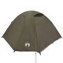 Voir la diapositive 5 : VIDAXL Tente de camping a dome 4 personnes marron impermeable