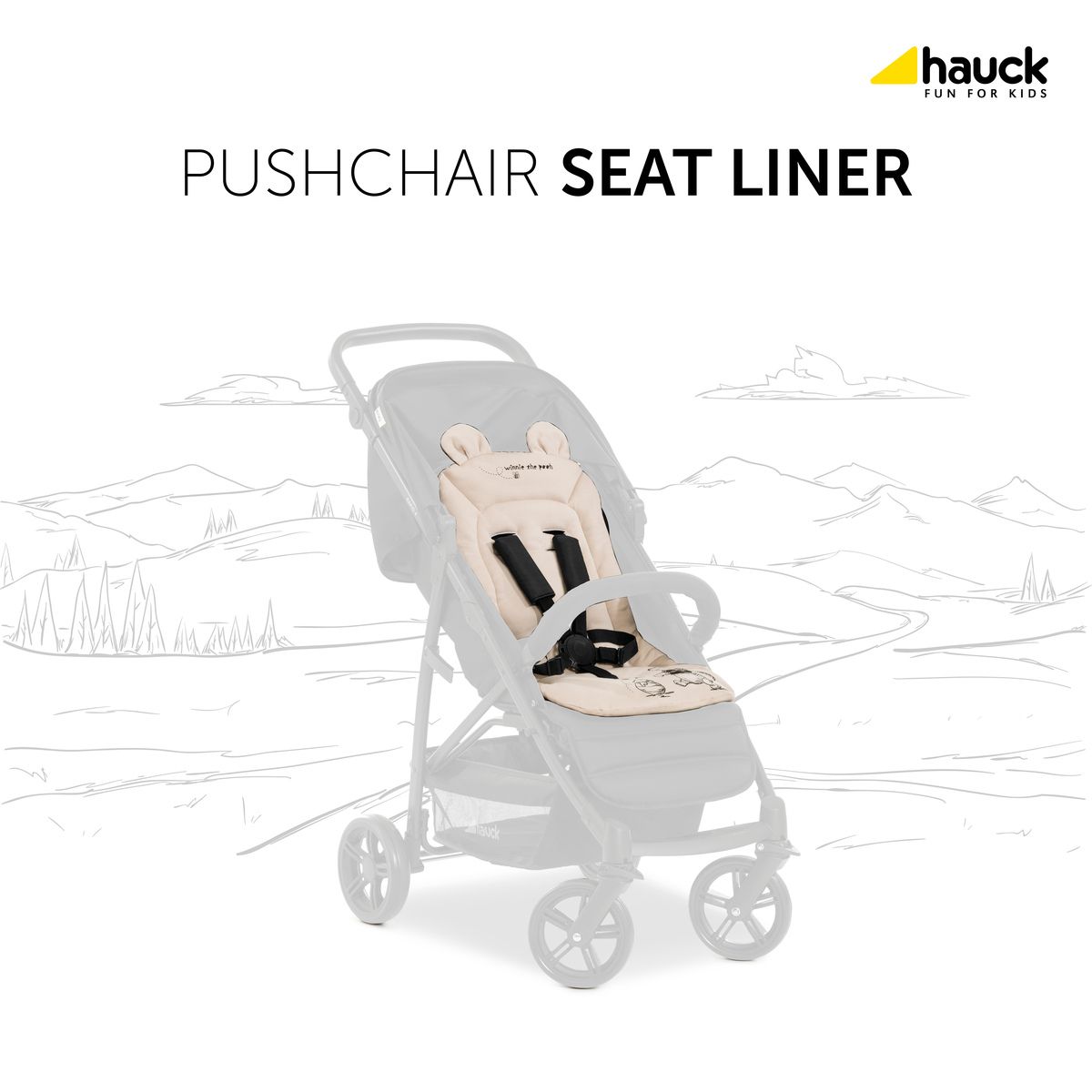 HAUCK Sur-assise pour poussette Pushchair Seat Liner