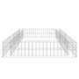 Voir la diapositive 4 : VIDAXL Lit sureleve a gabion Acier galvanise 200x100x20 cm