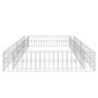 Voir la diapositive 4 : VIDAXL Lit sureleve a gabion Acier galvanise 200x100x20 cm