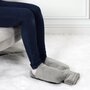 Voir la diapositive 6 : Paris Prix Bouillotte pour Chaussons  Cocooning  2L Gris