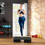 Voir la diapositive 2 : HOMCOM Stepper aérobic fitness hauteur réglable 3 niv. 10/15/20 cm surface antidérapante PE gris