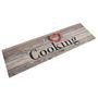Voir la diapositive 1 : VIDAXL Tapis de cuisine lavable impression cuisine gris 45x150 cm