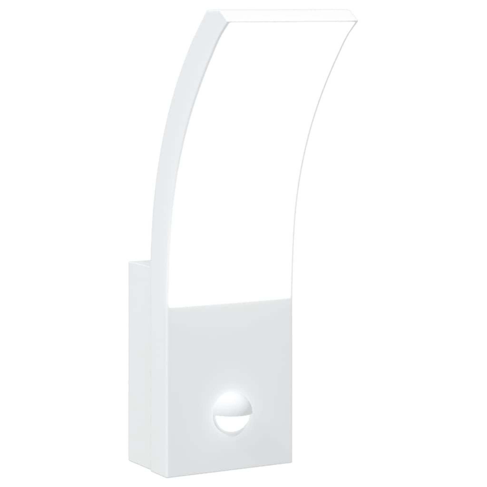 Voir la diapositive 2 : VIDAXL Applique murale LED d'exterieur avec capteurs blanc