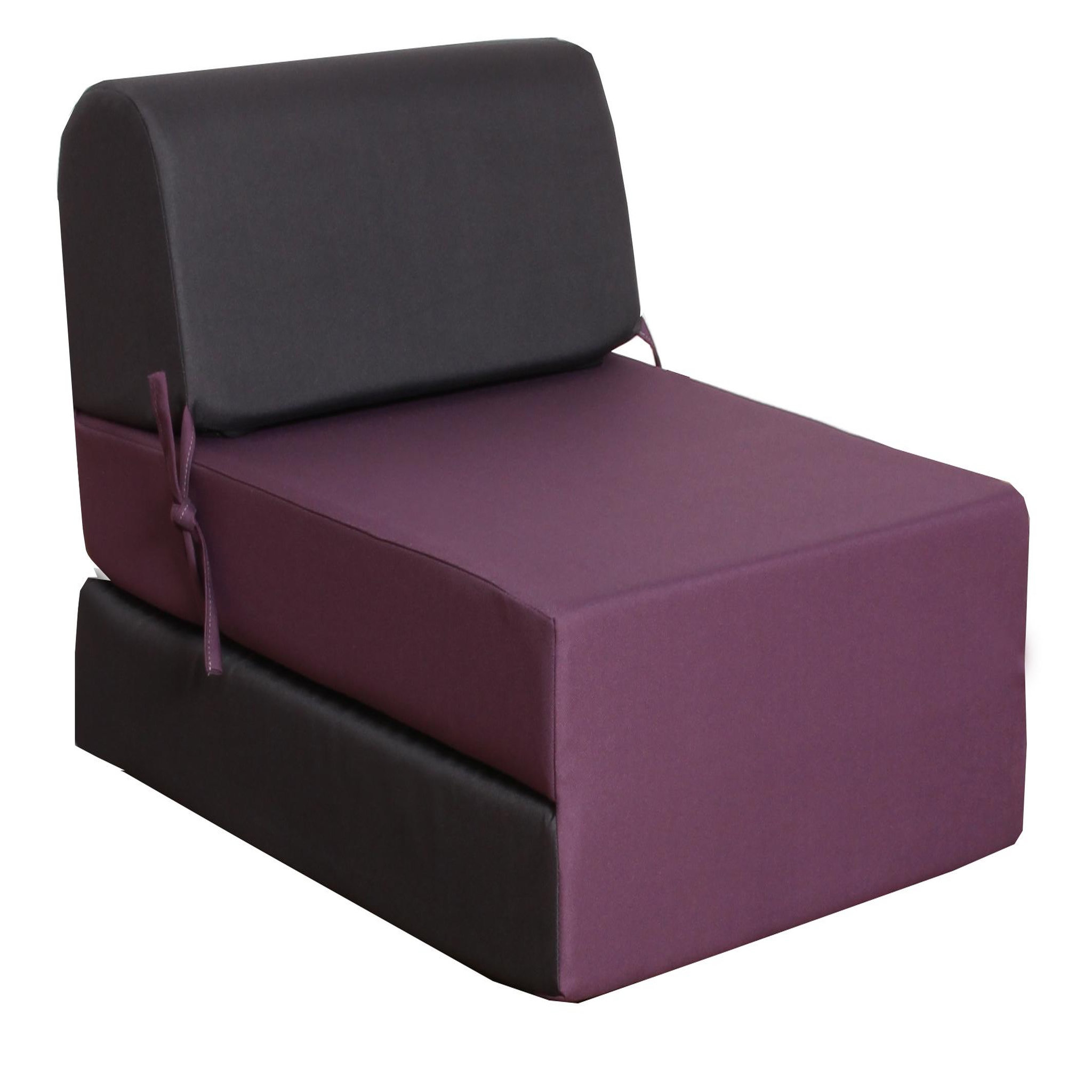 Ops Chauffeuse 1 place prune et anthracite