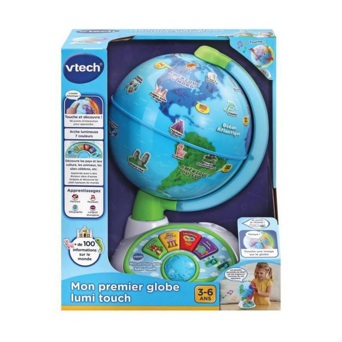 VTECH VTECH - Mon Premier Globe Lumi Touch