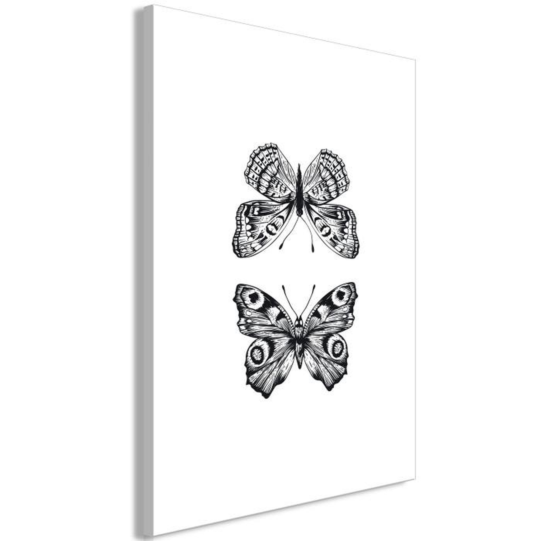 Paris Prix Tableau Imprimé  Two Butterflies. Coloris disponibles : Multicolore