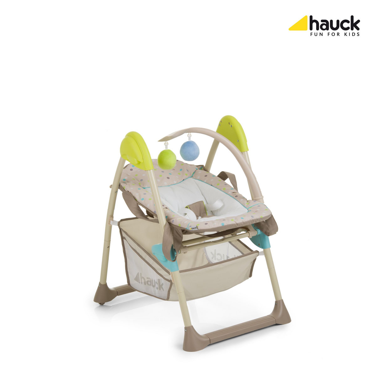 HAUCK Chaise Haute bébé 2 en 1 Sit'n Relax Multi Dots sand
