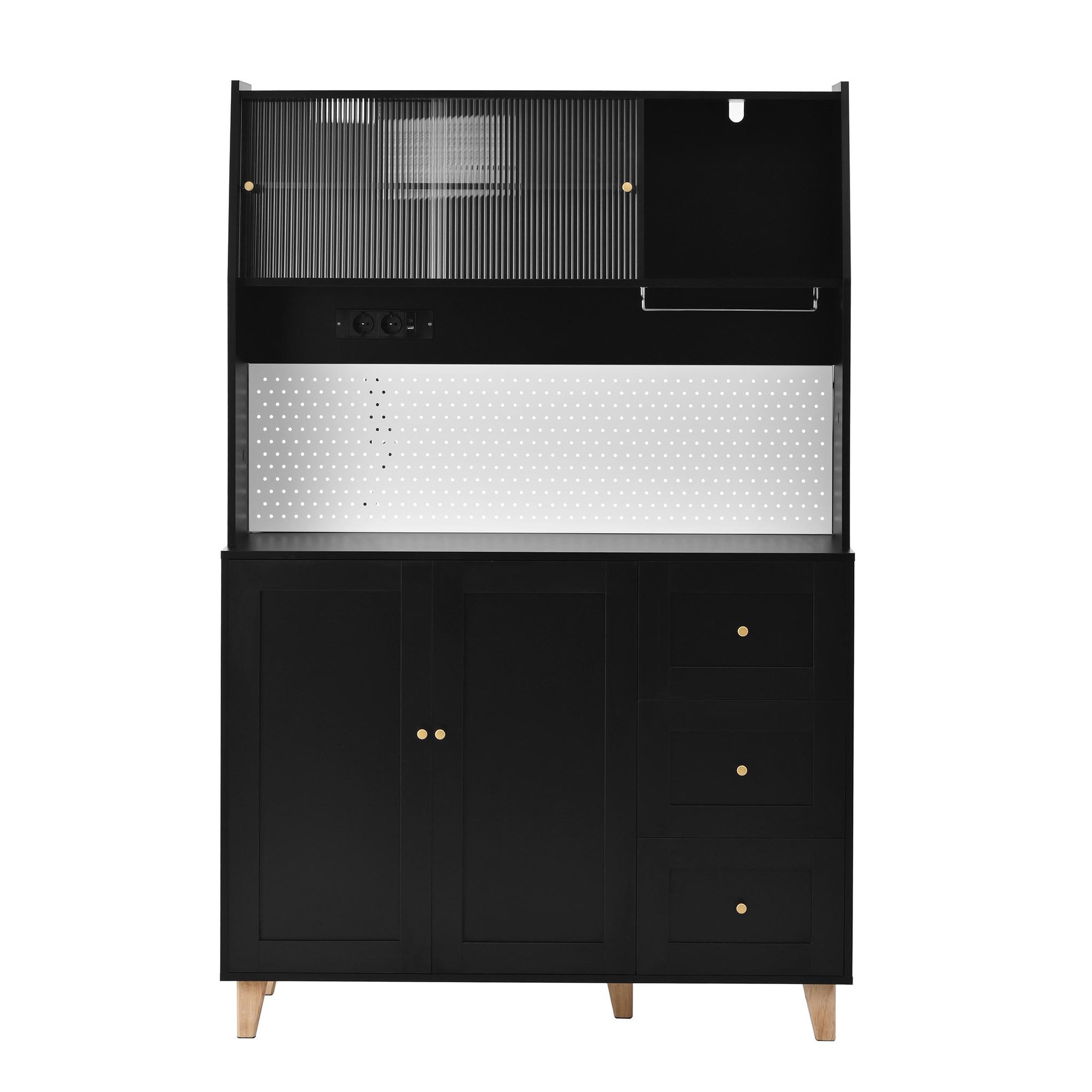 MERAX Buffet. Coloris disponibles : Blanc, Noir
