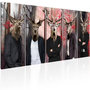 Voir la diapositive 1 : Paris Prix Tableau Imprimé  People in Masks