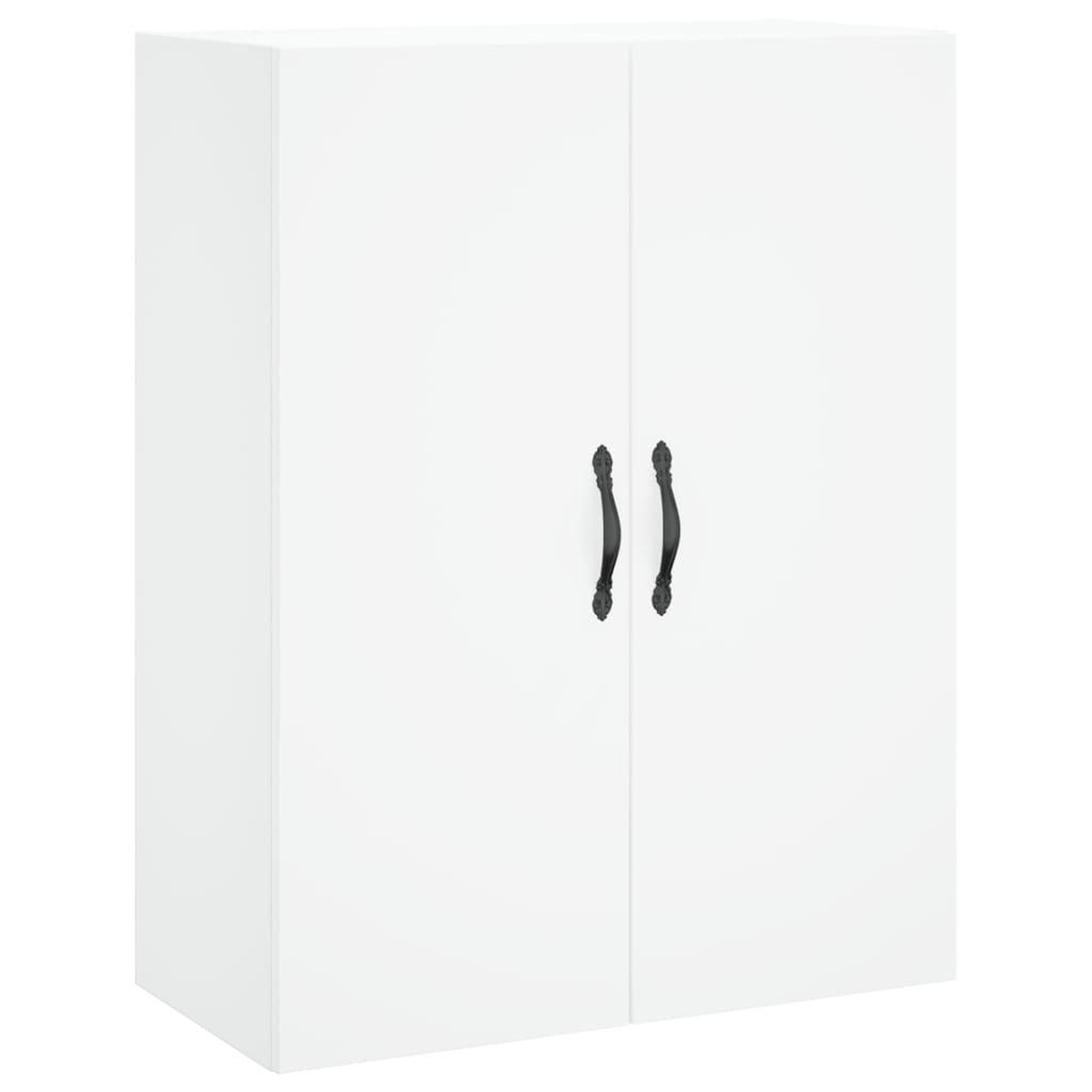 Voir la diapositive 5 : VIDAXL Buffet haut Blanc 69,5x34x180 cm Bois d'ingenierie