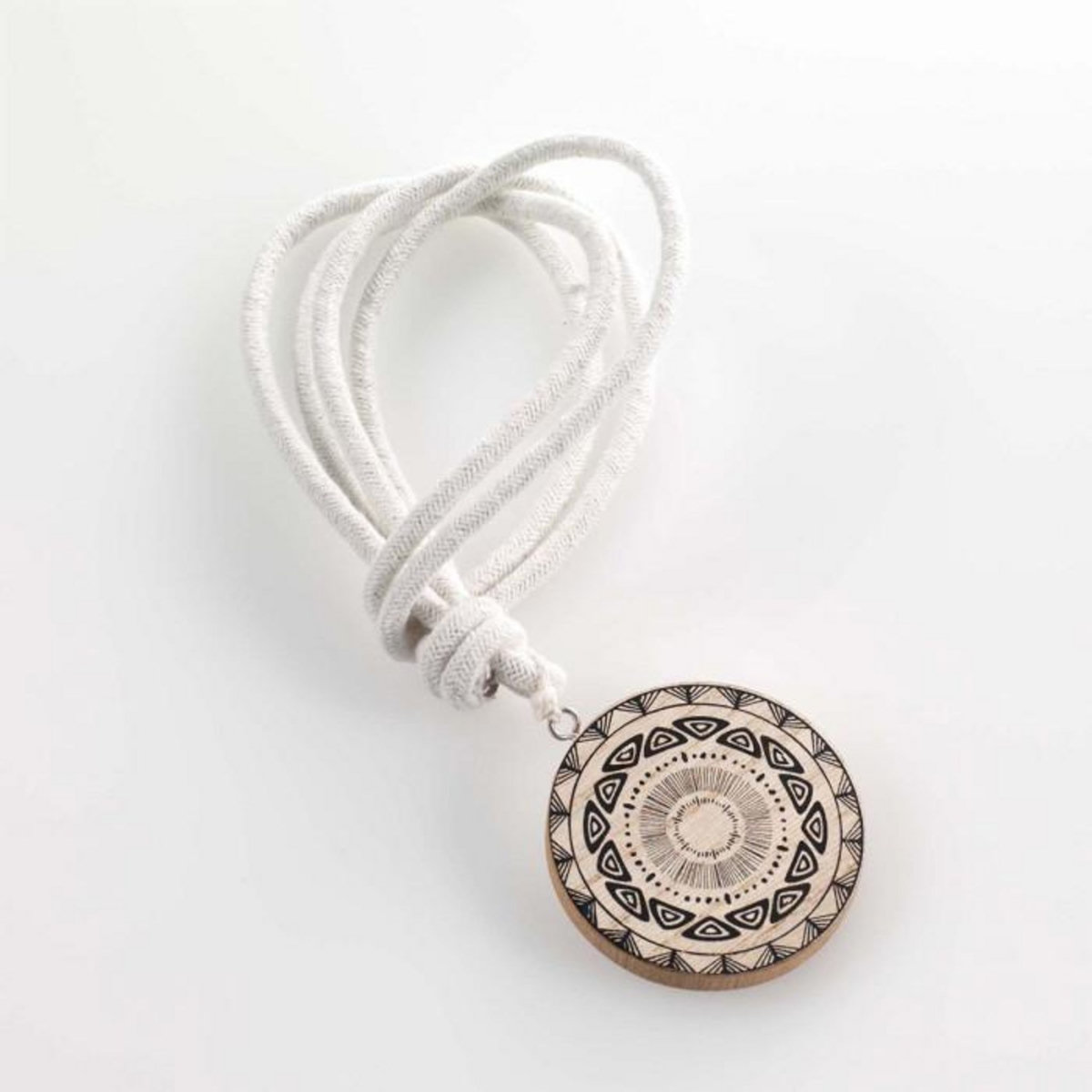 Paris Prix Embrasse de Rideau en Bois  Jedeo  41cm Blanc