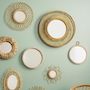 Voir la diapositive 3 : ATMOSPHERA Miroir Mural Rond en Rotin  Kailua  38cm Naturel