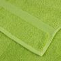 Voir la diapositive 6 : VIDAXL Serviettes de visage de qualité sup. SOLUND 2 pcs vert pomme