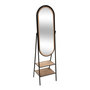 Voir la diapositive 1 : ATMOSPHERA Miroir sur Pied  Maël  160cm Noir