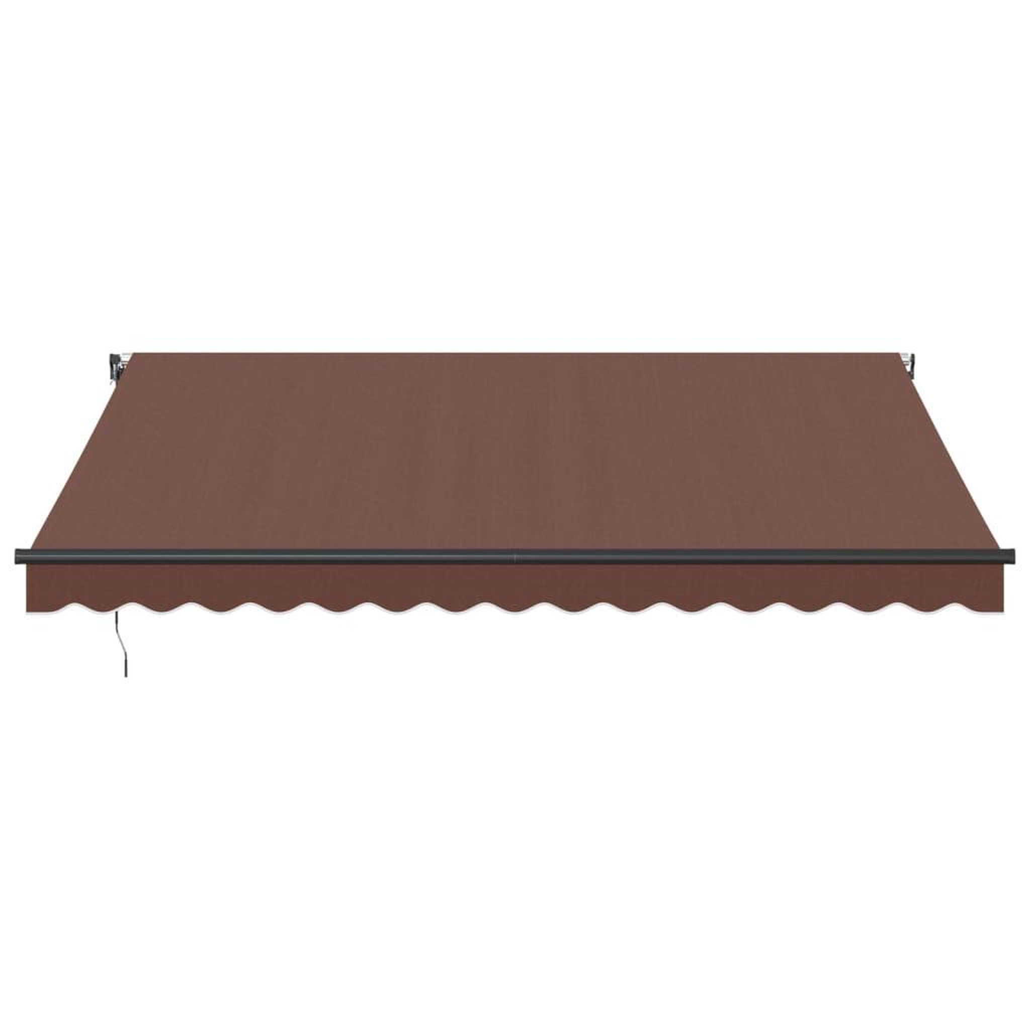 Voir la diapositive 3 : VIDAXL Auvent retractable automatique marron 400x300 cm