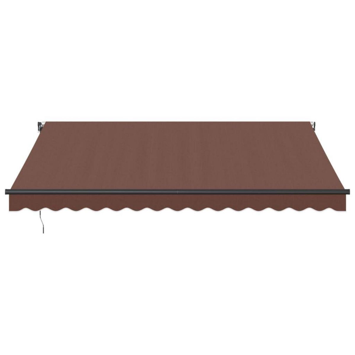 VIDAXL Auvent retractable automatique marron 400x300 cm