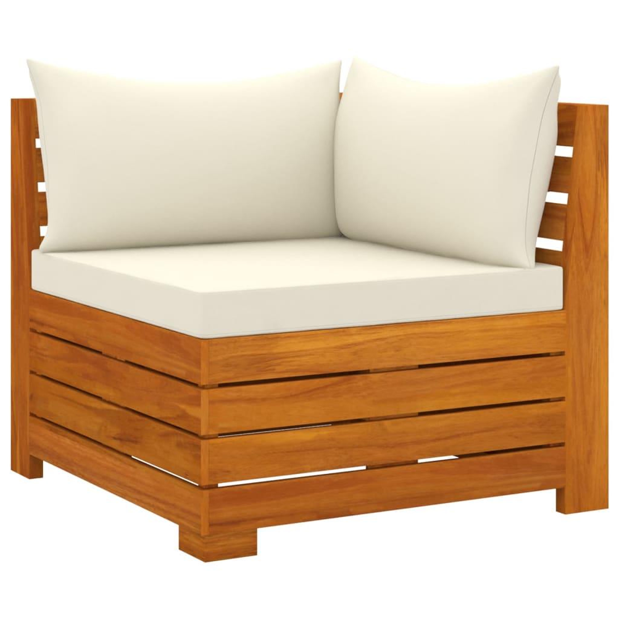 Voir la diapositive 3 : VIDAXL Salon de jardin 6 pcs avec coussins Bois d'acacia solide