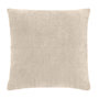 Voir la diapositive 1 : Paris Prix Coussin Déco en Velours Chenillé  Leo  45x45cm Naturel