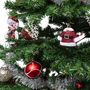Voir la diapositive 2 : WERKAPRO Décoration de sapin rouge  70 pcs