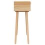 Voir la diapositive 5 : VIDAXL Table console Marron 80x30x75 cm Bois massif pin /rotin naturel