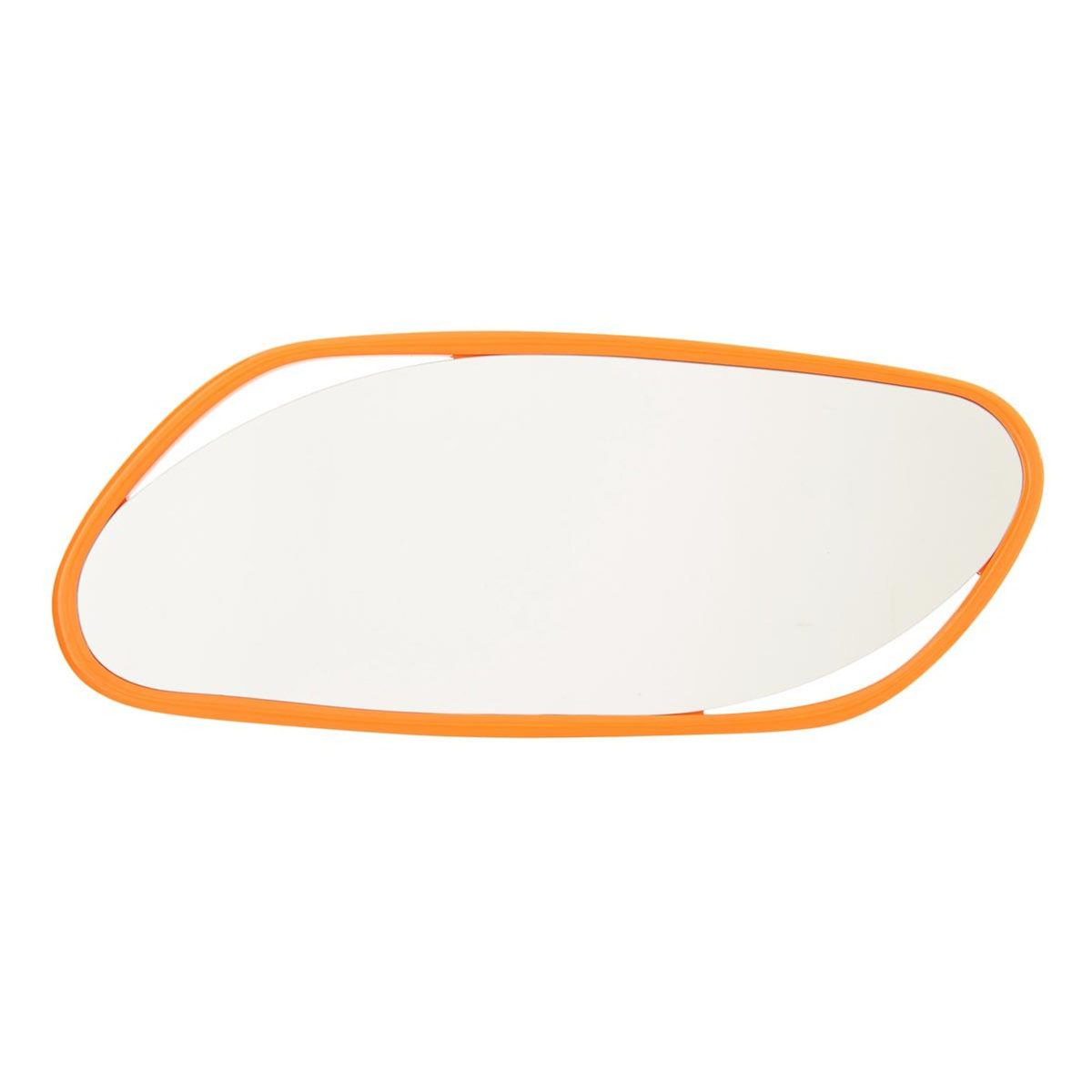 Paris Prix Miroir Mural Irrégulier  Dewey  120cm Orange