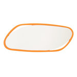 Paris Prix Miroir Mural Irrégulier  Dewey  120cm Orange