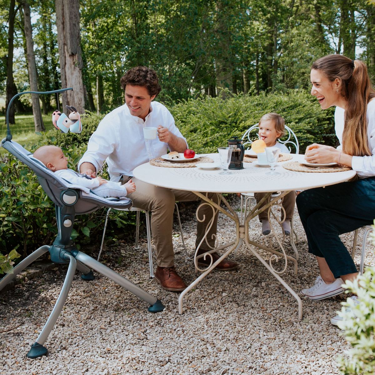 BABYMOOV Transat en hauteur pliable Swoon Up Graphik  