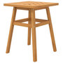 Voir la diapositive 5 : VIDAXL Table d'appoint 45x45x60 cm bois massif d'acacia