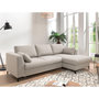 Voir la diapositive 1 : LISA DESIGN Tala - canapé d'angle droit - convertible avec coffre - 4 places - en tissu