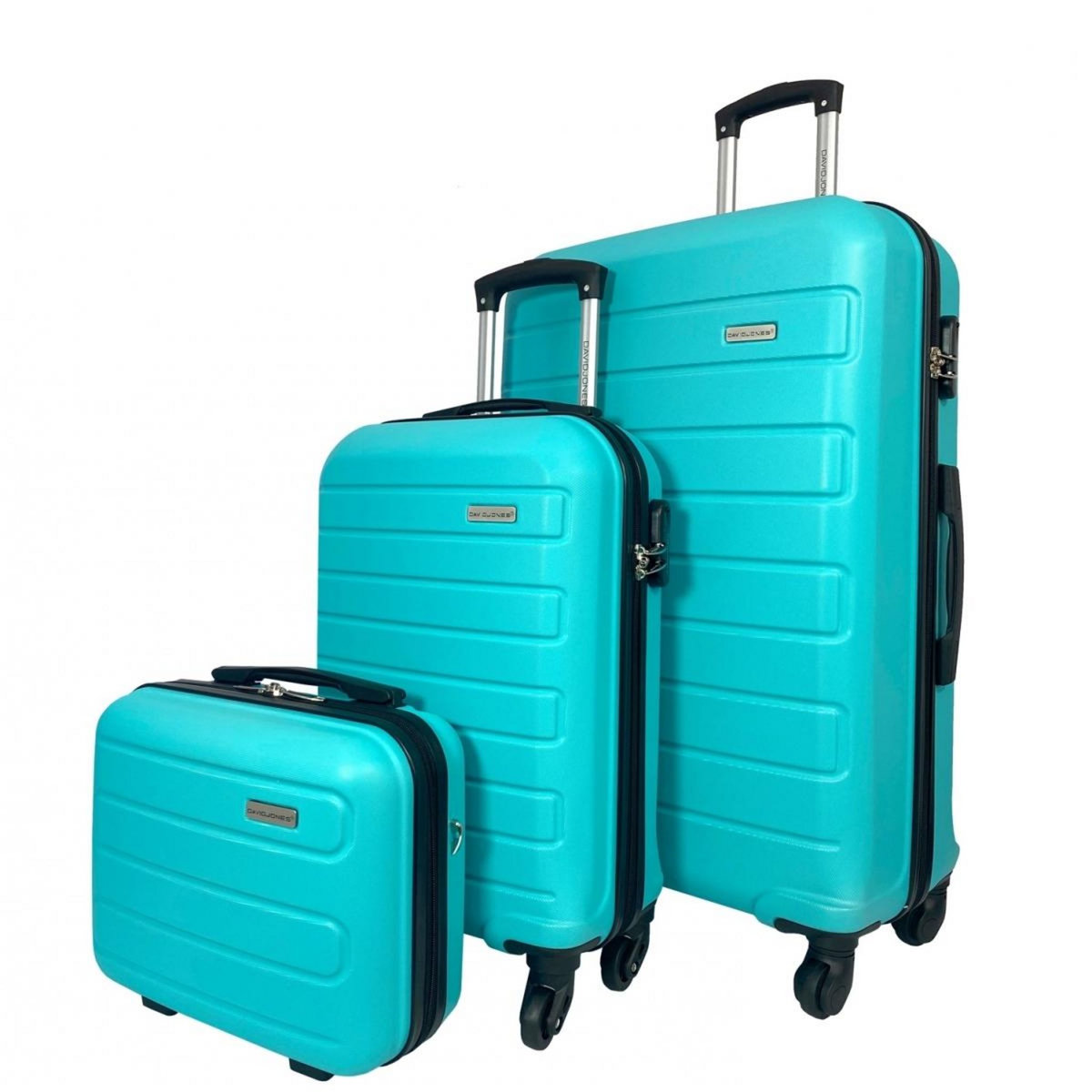 David Jones Lot 2 valises cabine et soute et vanity rigides