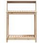 Voir la diapositive 5 : VIDAXL Table de rempotage et etageres 82,5x50x109,5 cm bois massif pin