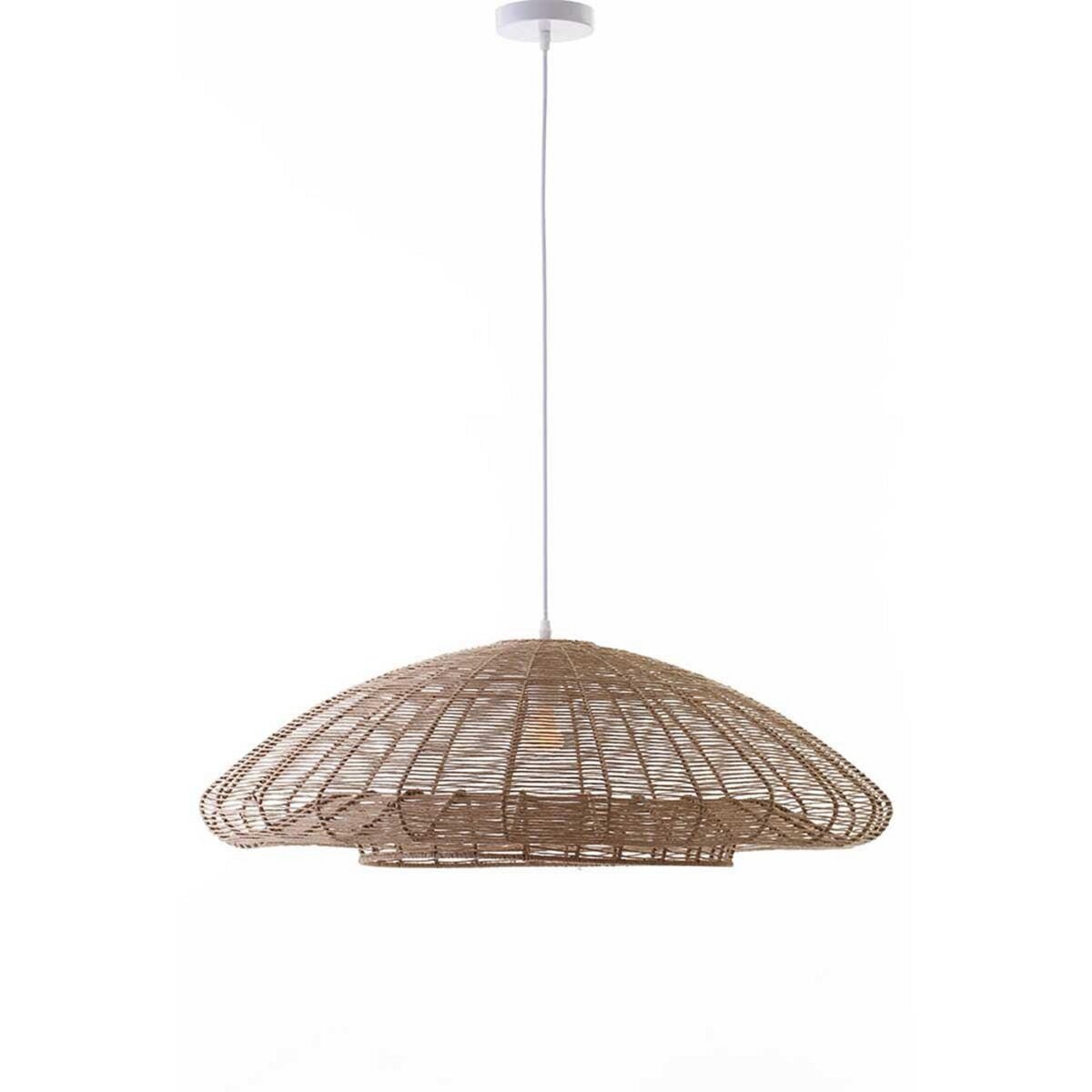 Lumisky Suspension intérieur ALBA NATURAL Beige Fibre naturelle D80CM