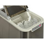 Voir la diapositive 2 : Kitchen chef Machine à glaçons 140w 12kg/24h avec nettoyage automatique inox - yt-e-005b1