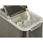 Voir la diapositive 2 : Kitchen chef Machine à glaçons 140w 12kg/24h avec nettoyage automatique inox - yt-e-005b1