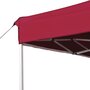 Voir la diapositive 5 : VIDAXL Tente de reception pliable Aluminium 4,5x3 m Bordeaux