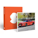 Smartbox 6 tours au volant d'une Ford Mustang et 2 tours de baptême à bord d'une berline Hommell à Lohéac - Coffret Cadeau Sport & Aventure