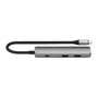 Voir la diapositive 3 : SATECHI Hub USB-C Satechi Slim Multiport 4-en-1