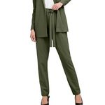 JACQUELINE DE YONG Pantalon  Femme JDY Tanja. Coloris disponibles : Vert