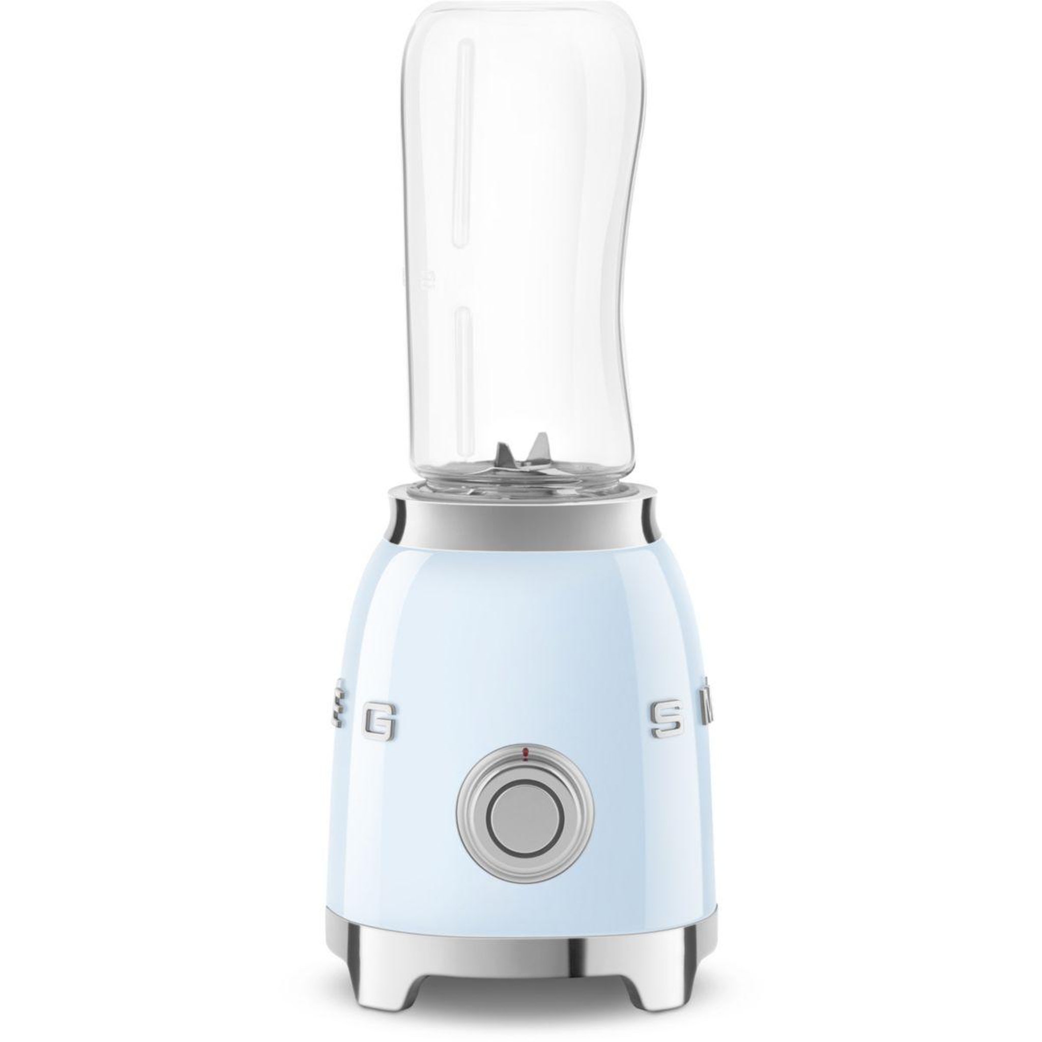 Voir la diapositive 2 : SMEG Blender pbf01pbeu mini bleu azur
